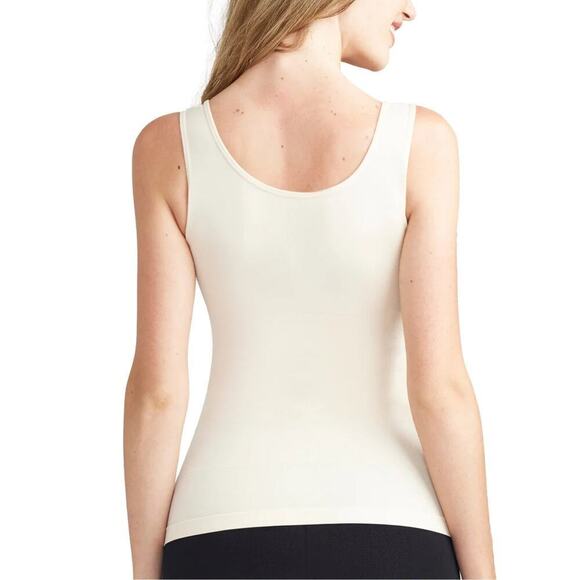 NWT Yummie Women's 2-Pack Tummy Panel Seamless Slimming Shaping Tank - Picture 7 of 9